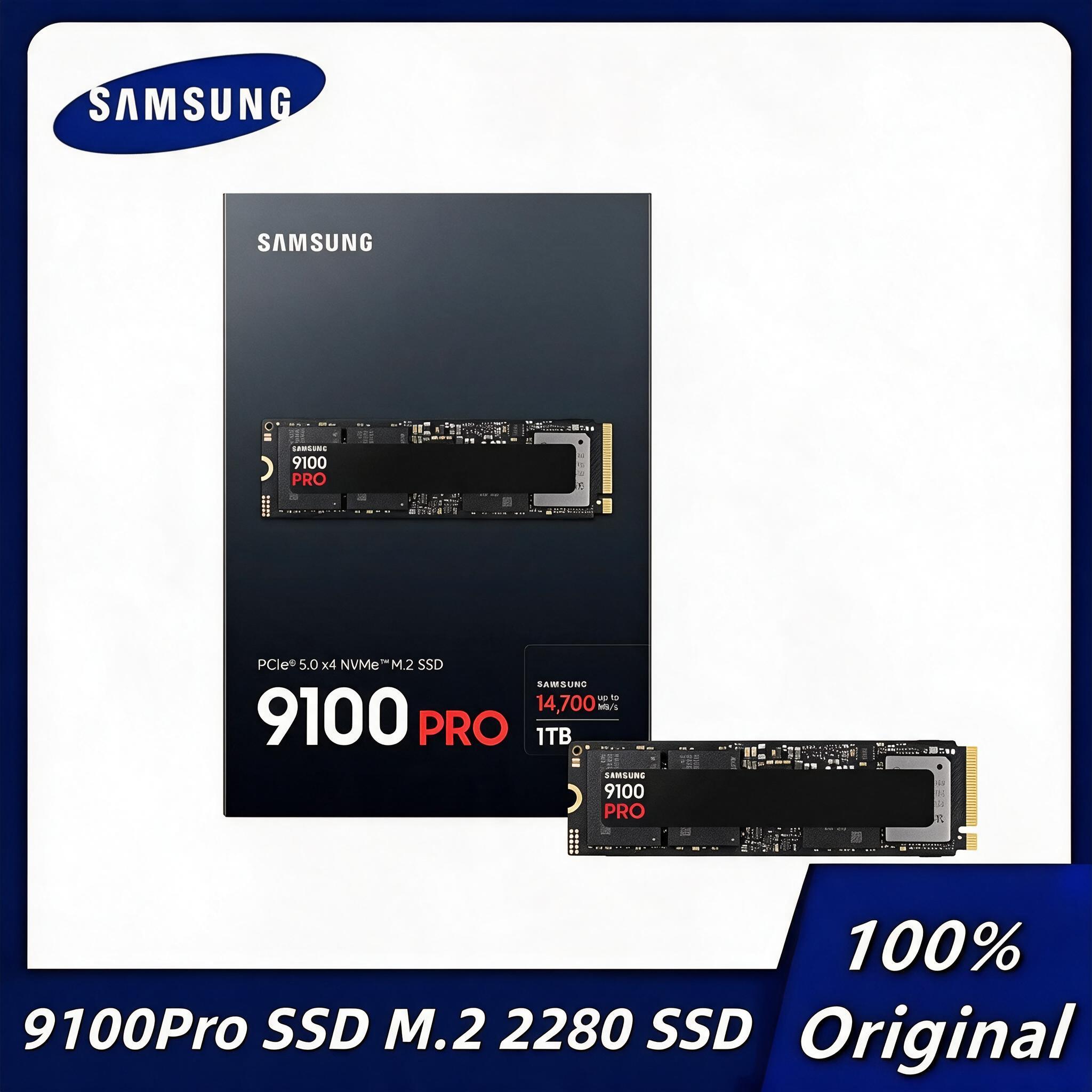 Original SAMSUNG 9100 Pro 1TB  - Nvme Pcie 5.0 Ssd 4Tb recension och pris